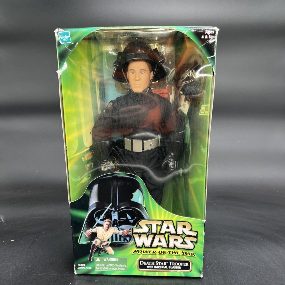 HASBRO STAR WARS POWER OF THE JEDI Death Star Trooper 12" ACTION FIGURE (MIB)